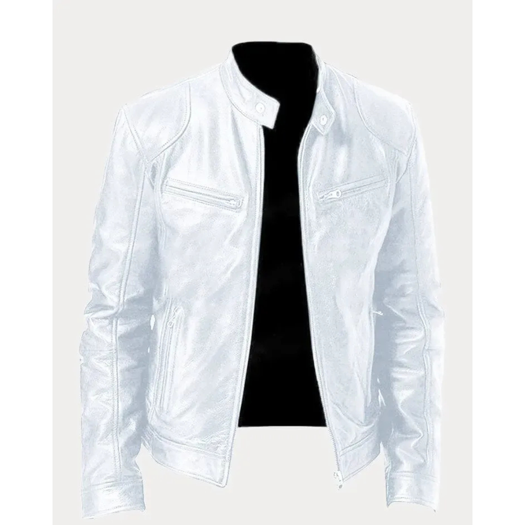 Heinrich | Herren Kunstleder Jacke für Herbst