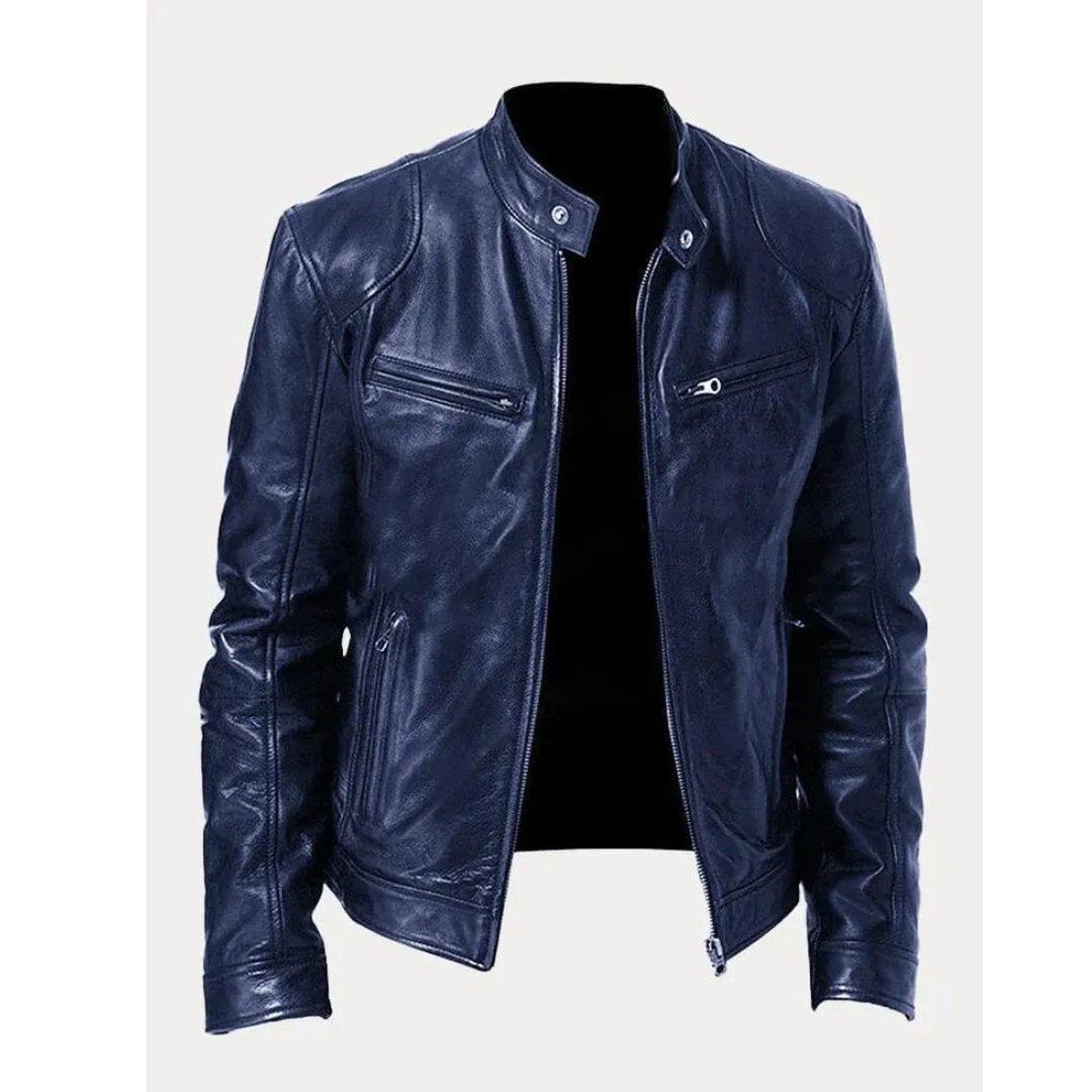 Heinrich | Herren Kunstleder Jacke für Herbst