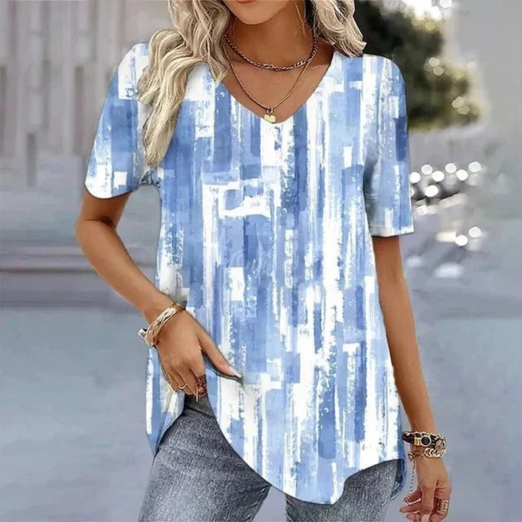 Helga | Damen Komfort Sommer T-Shirt