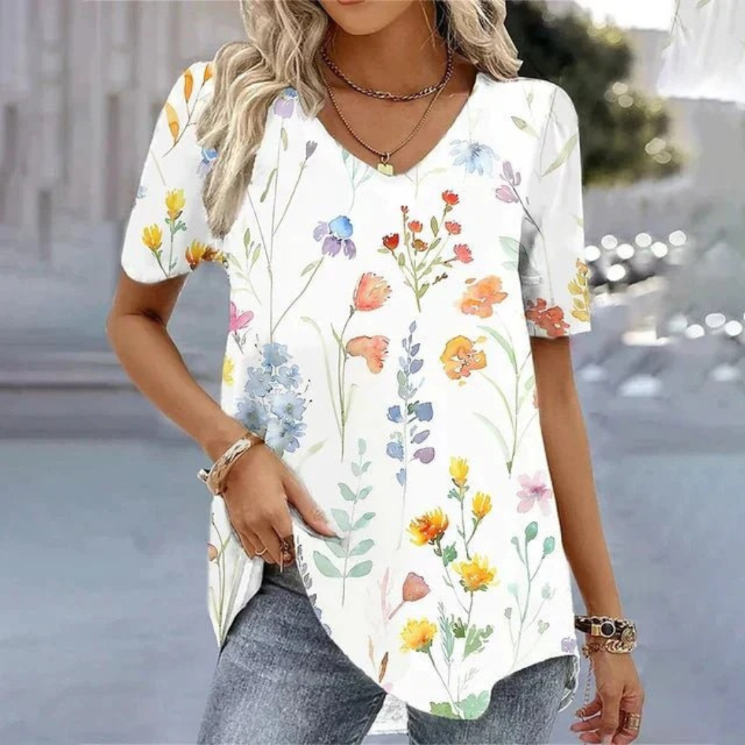 Helga | Damen Komfort Sommer T-Shirt