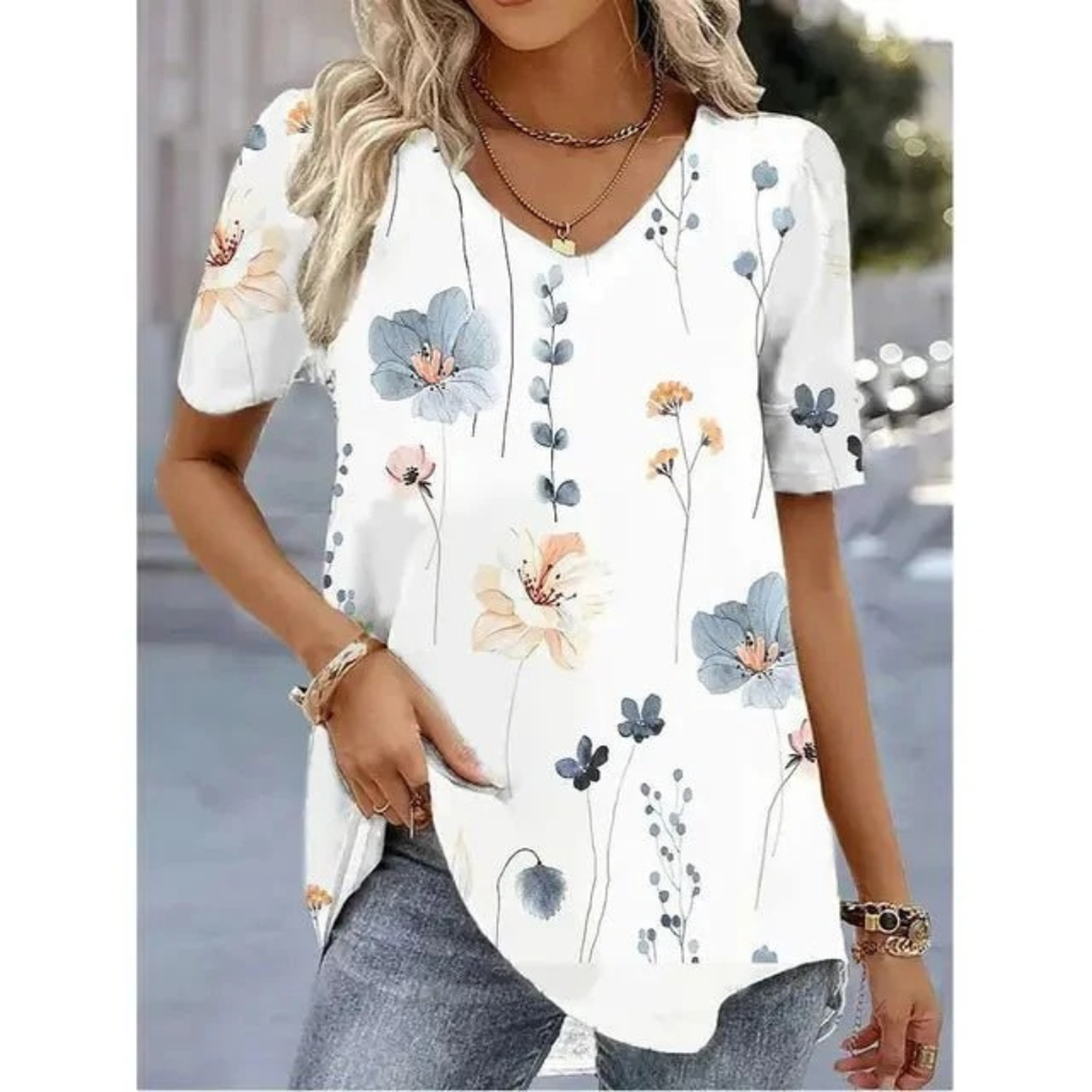 Helga | Damen Komfort Sommer T-Shirt