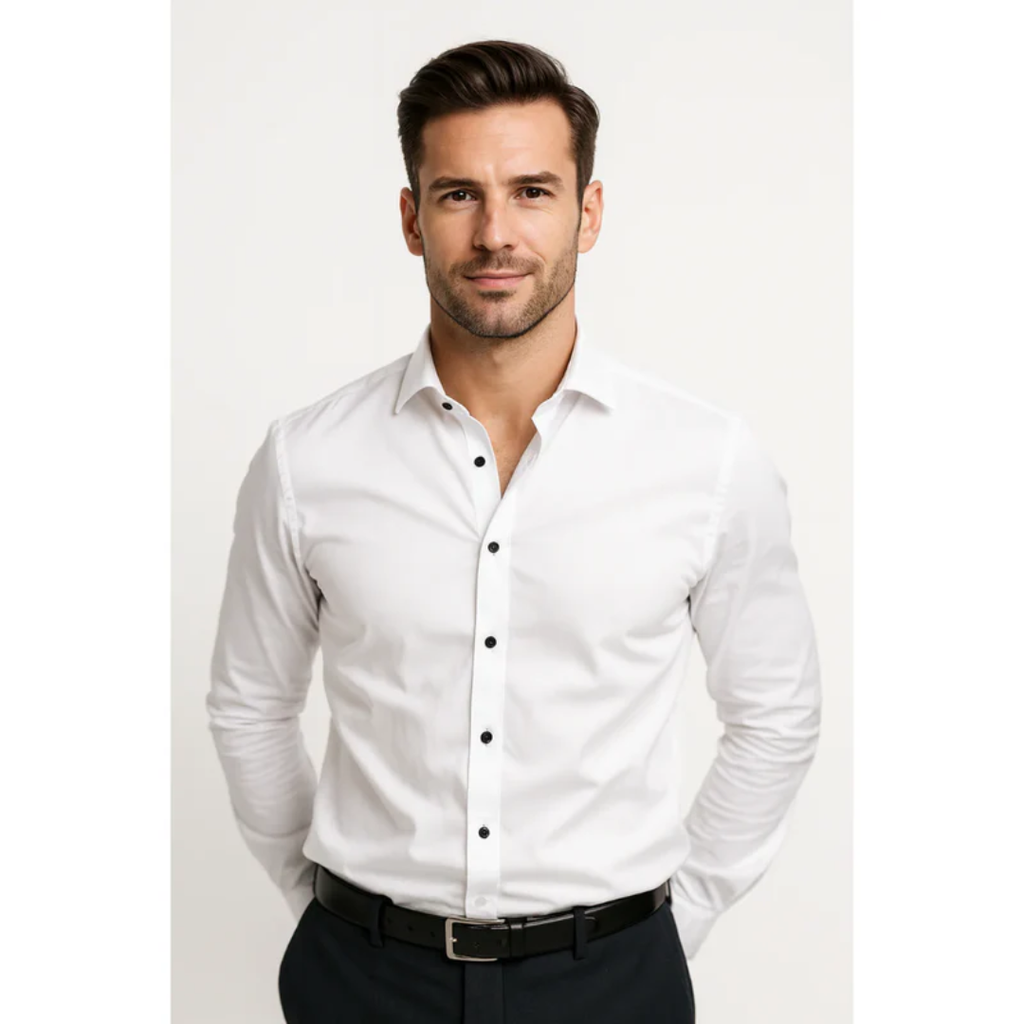 Helmut | Herren Hemd Schlicht Komfort