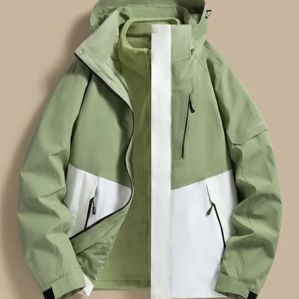 Henriette | Damen Wasserdichte Winterjacke mit Fleece und Kapuze