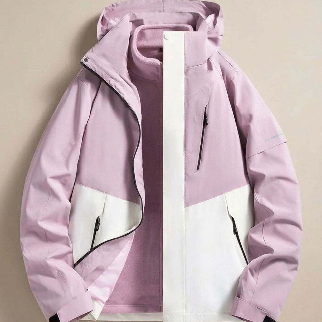 Henriette | Damen Wasserdichte Winterjacke mit Fleece und Kapuze
