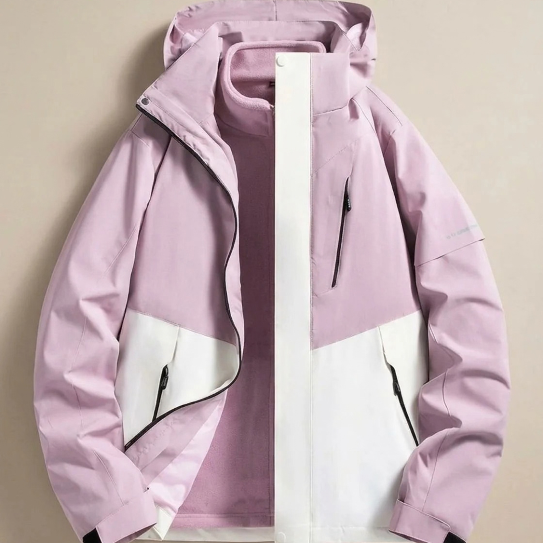 Henriette | Damen Wasserdichte Winterjacke mit Fleece und Kapuze