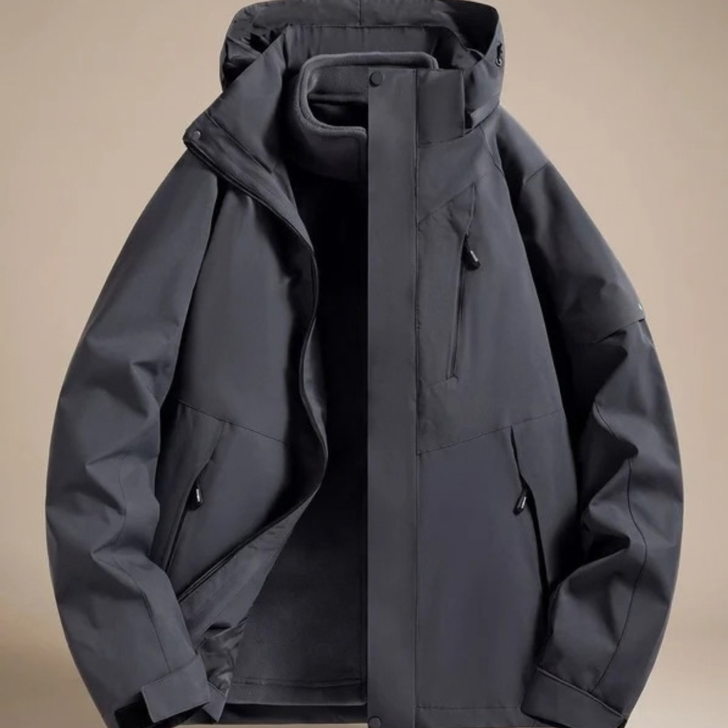 Henriette | Damen Wasserdichte Winterjacke mit Fleece und Kapuze