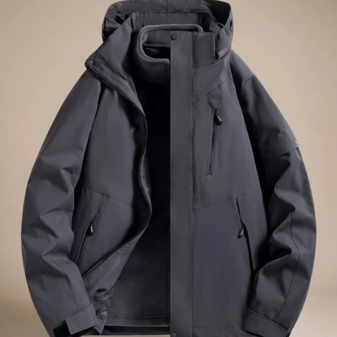 Henriette | Damen Wasserdichte Winterjacke mit Fleece und Kapuze