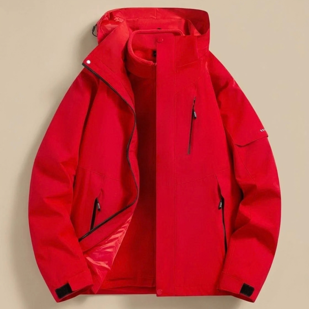 Henriette | Damen Wasserdichte Winterjacke mit Fleece und Kapuze