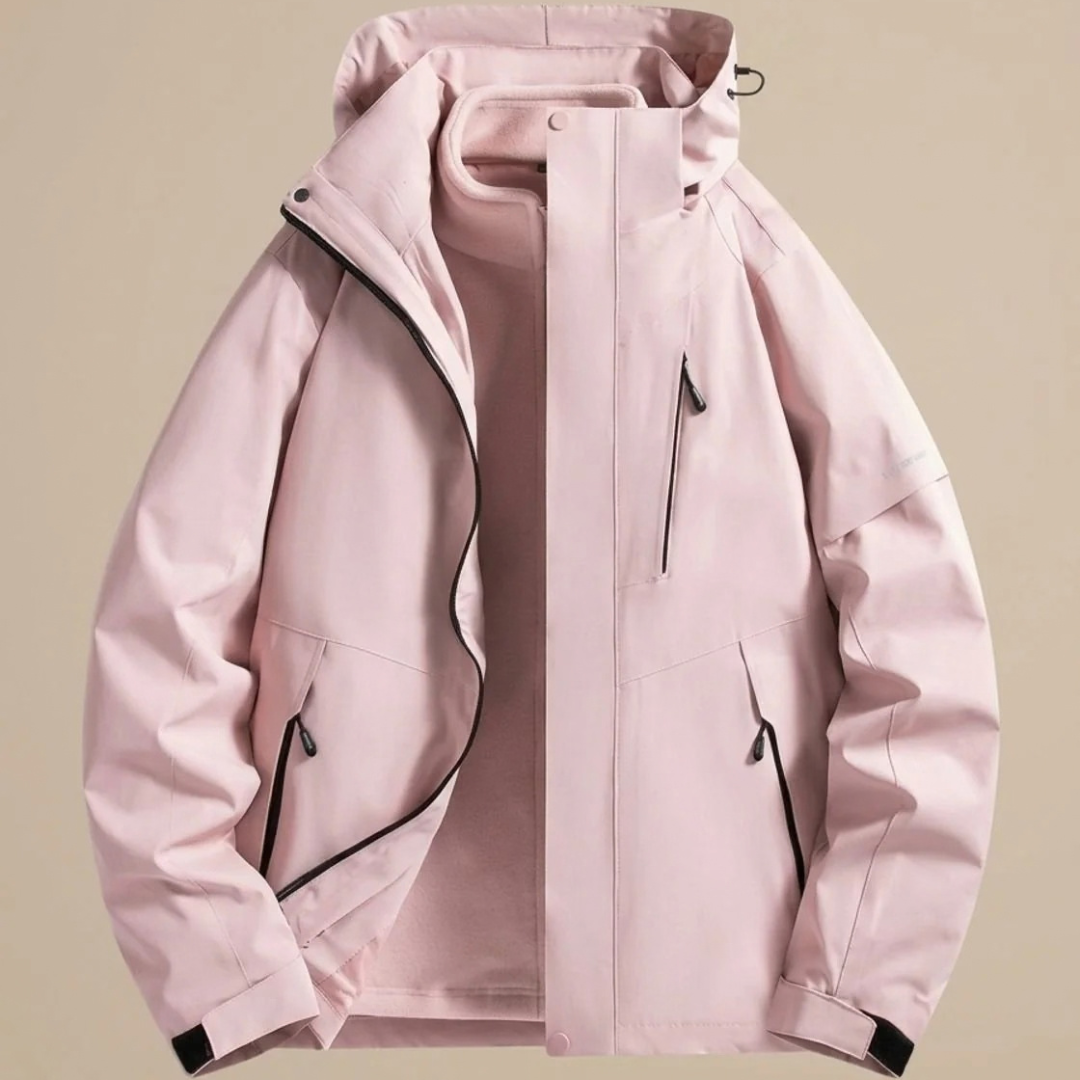 Henriette | Damen Wasserdichte Winterjacke mit Fleece und Kapuze