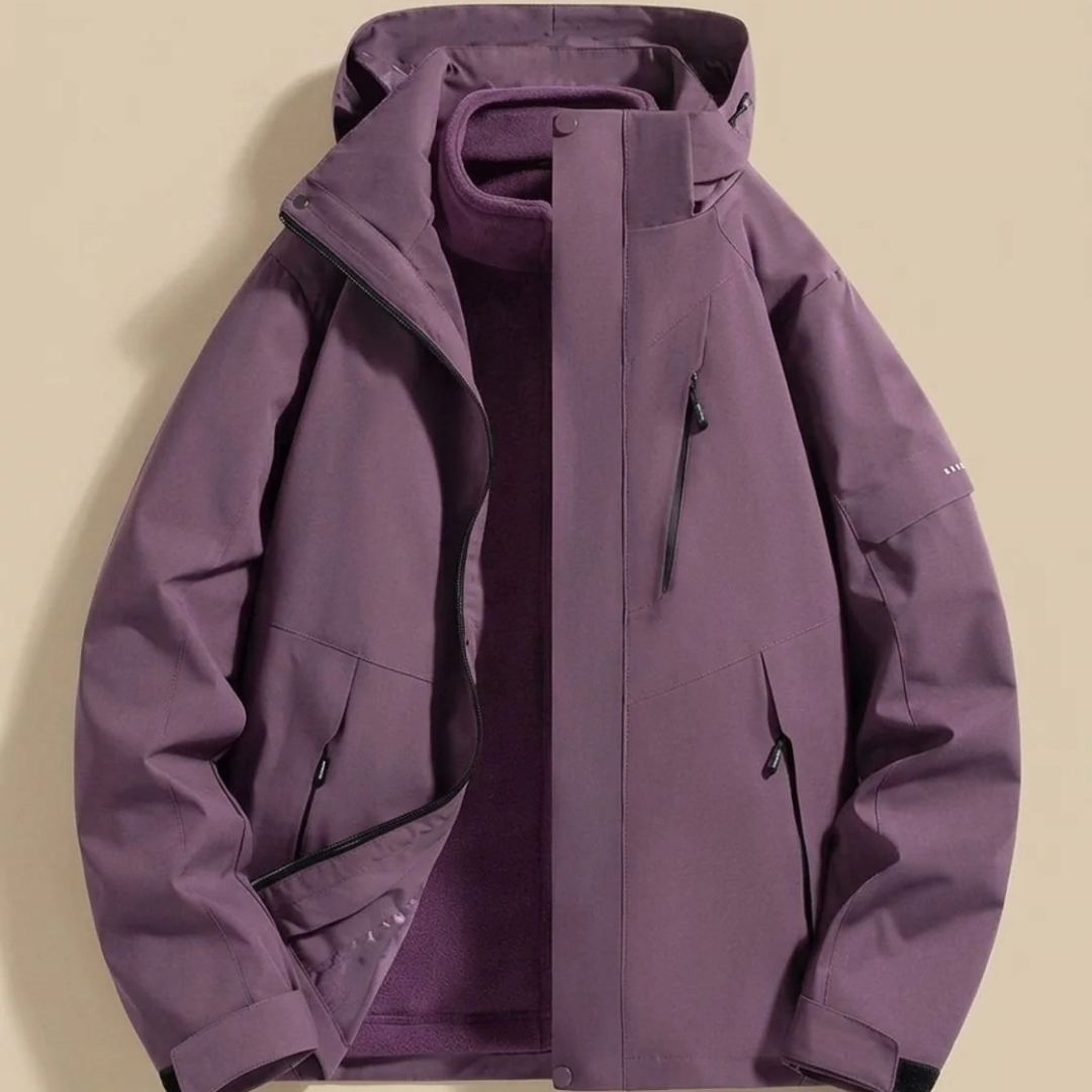 Henriette | Damen Wasserdichte Winterjacke mit Fleece und Kapuze