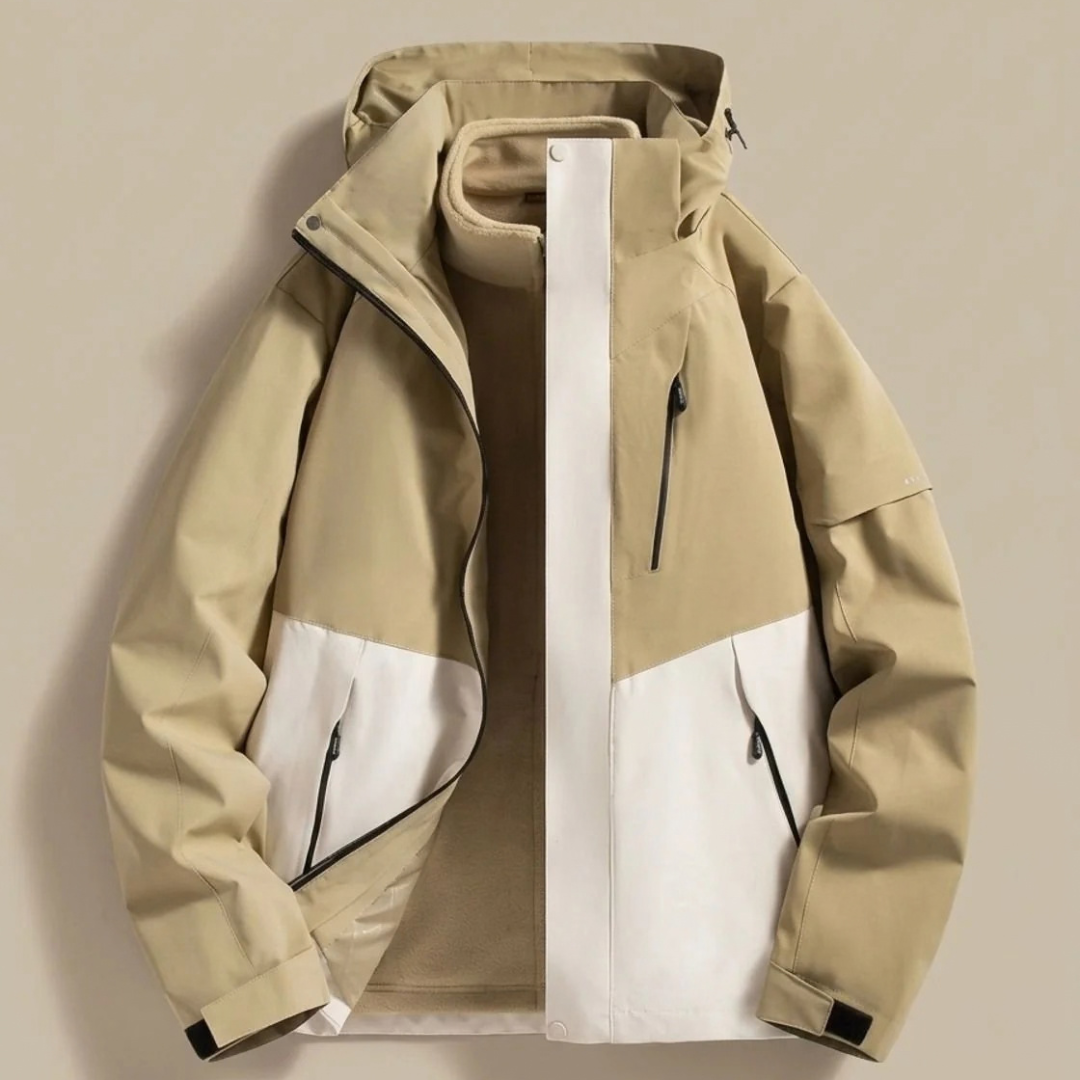 Henriette | Damen Wasserdichte Winterjacke mit Fleece und Kapuze