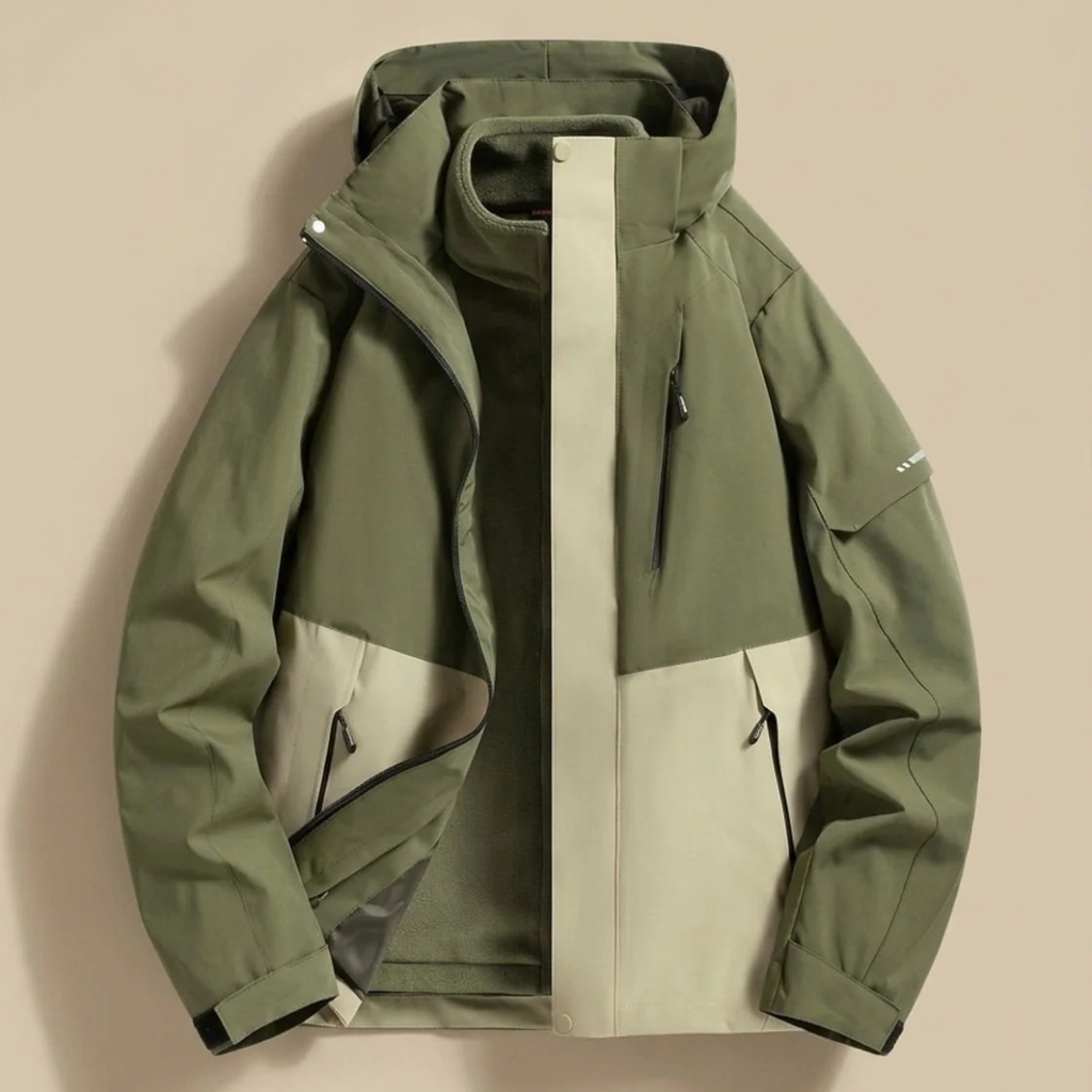 Henriette | Damen Wasserdichte Winterjacke mit Fleece und Kapuze