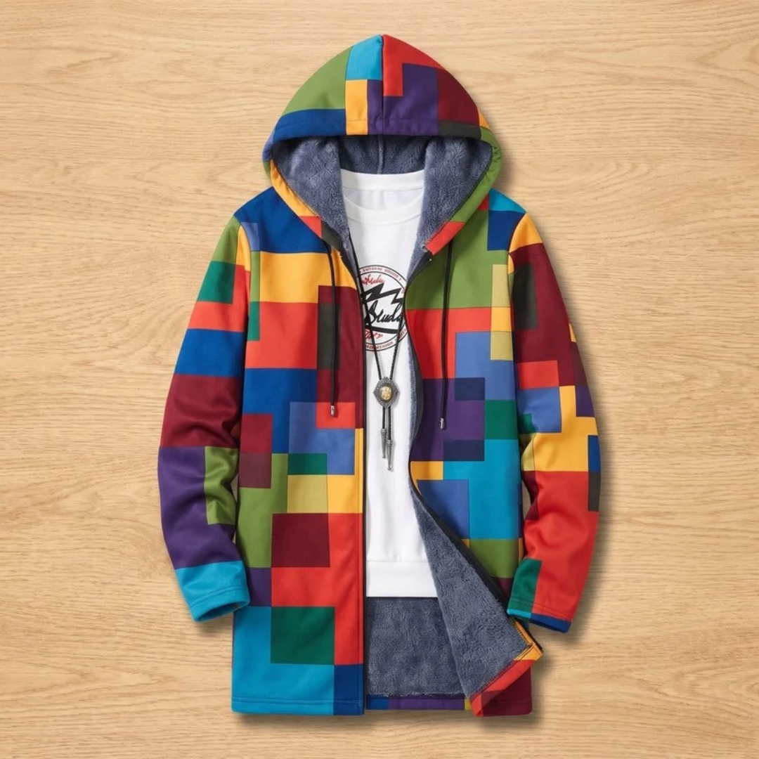 Henrike | Damen Strickjacke mit Reißverschluss und Kapuze