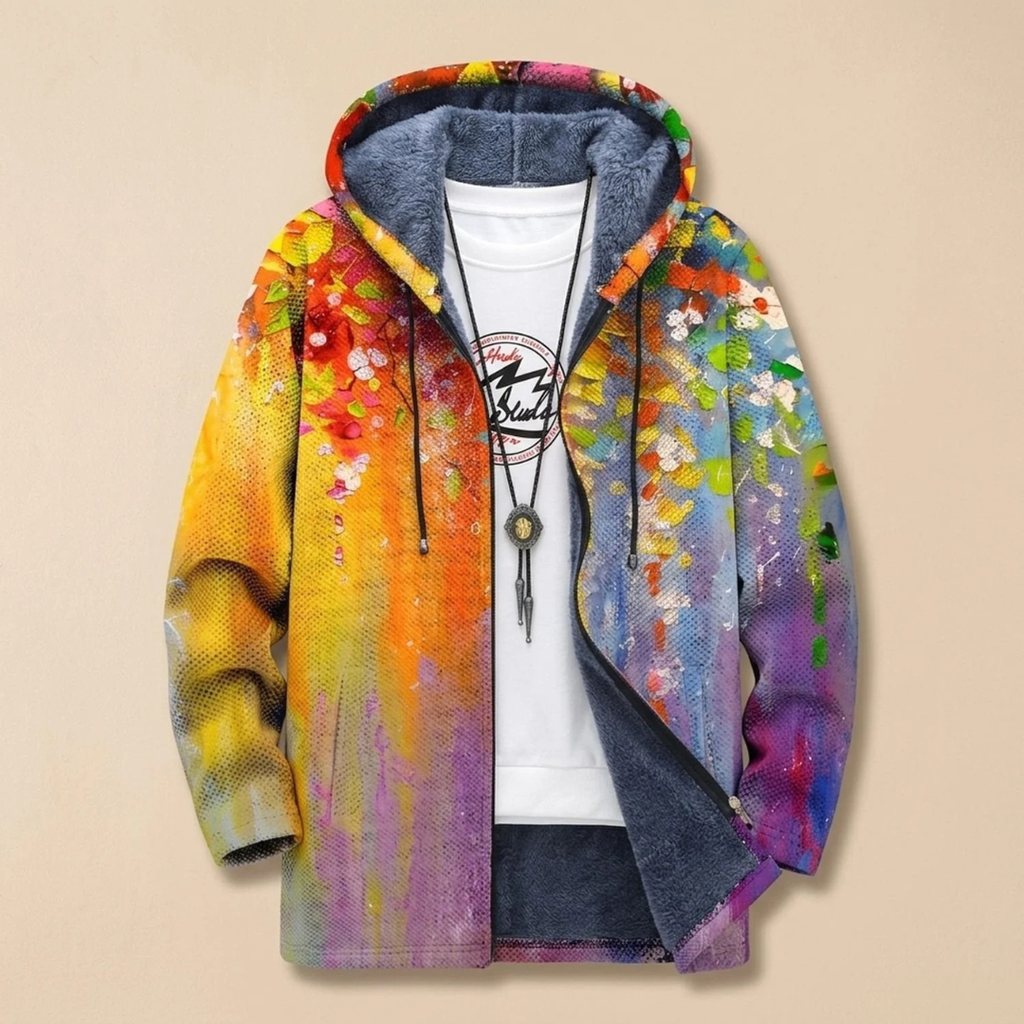 Henrike | Damen Strickjacke mit Reißverschluss und Kapuze