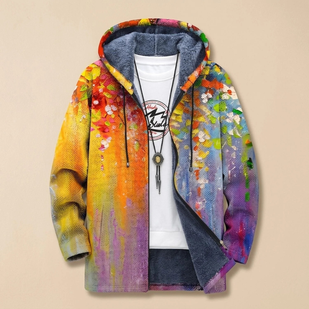 Henrike | Damen Strickjacke mit Reißverschluss und Kapuze