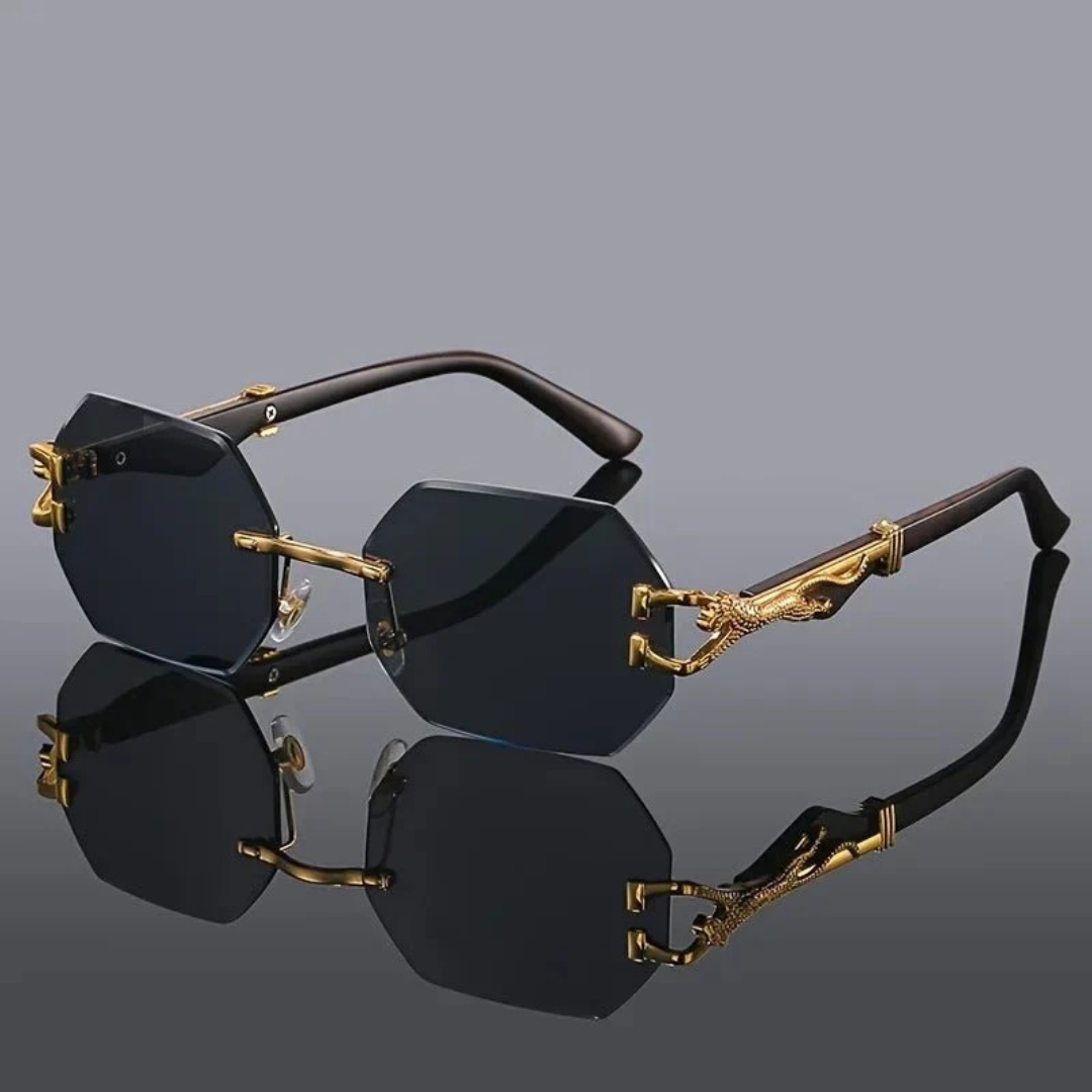 Henry | Herren Rimless Sonnenbrille Geometrisch