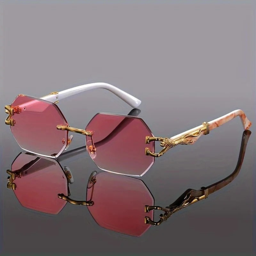 Henry | Herren Rimless Sonnenbrille Geometrisch