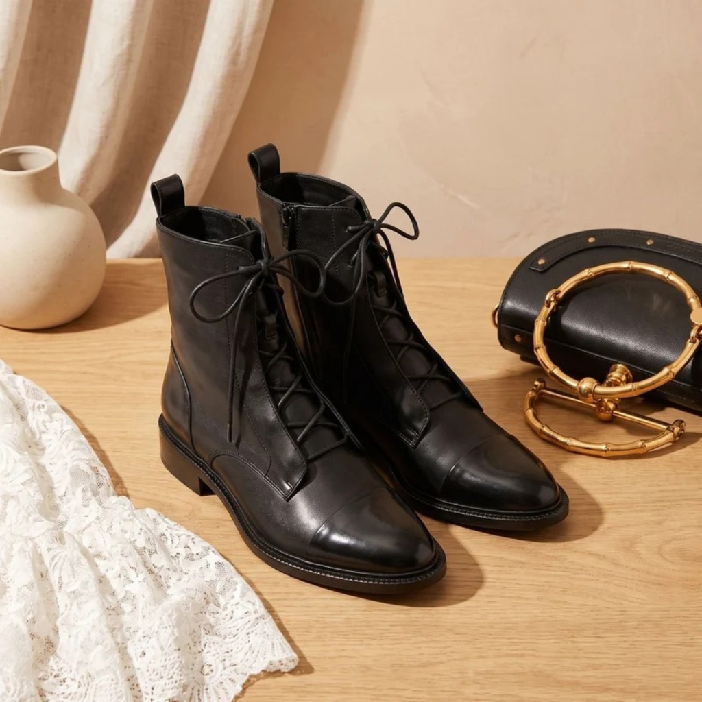 Hermine | Damen Orthopädische Stiefel im Vintage Stil