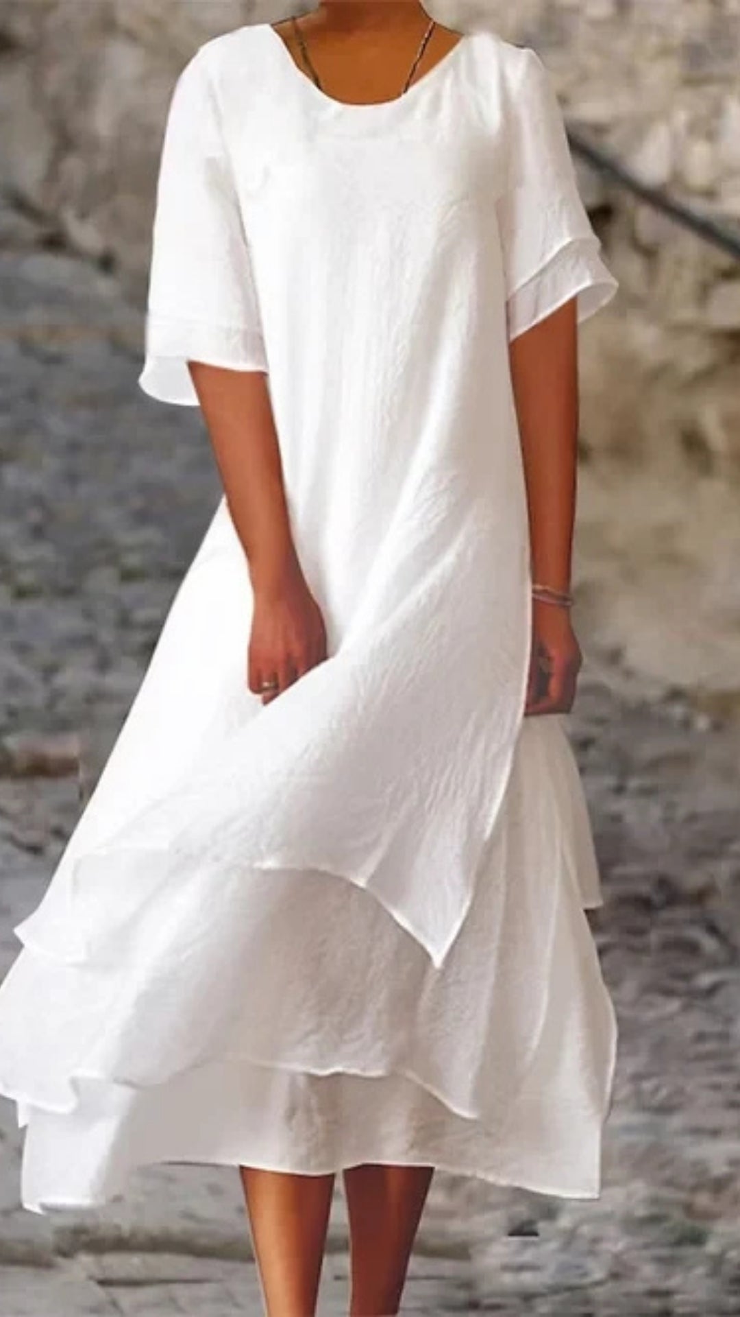 Hochzeitsgast Damen elegantes Midikleid | Festlicher Auftritt