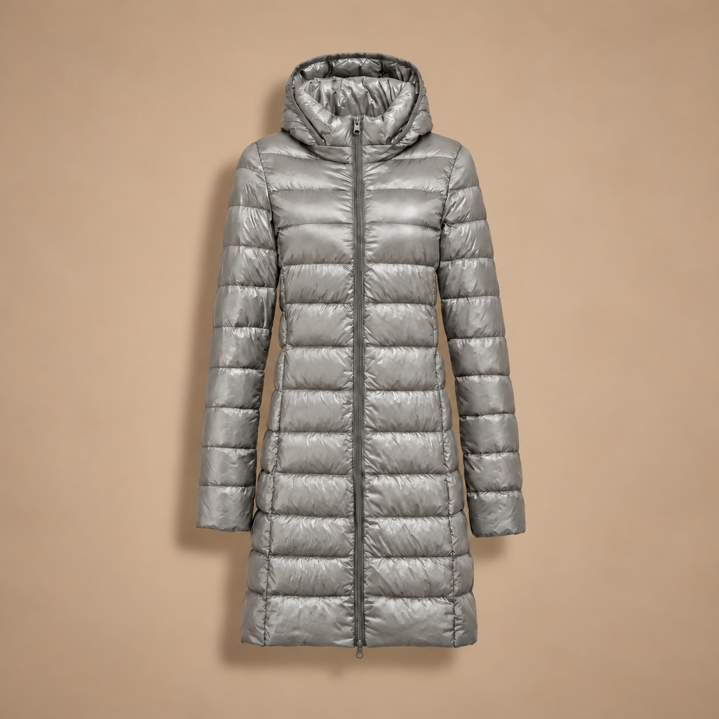 Holly | Damen Regenjacke Wasserdicht mit Kapuze und Reißverschluss