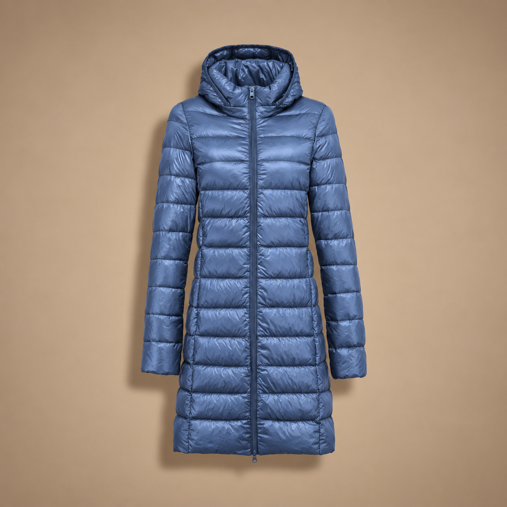 Holly | Damen Regenjacke Wasserdicht mit Kapuze und Reißverschluss