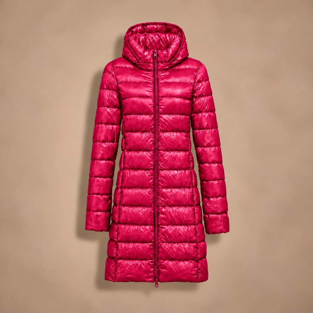Holly | Damen Regenjacke Wasserdicht mit Kapuze und Reißverschluss