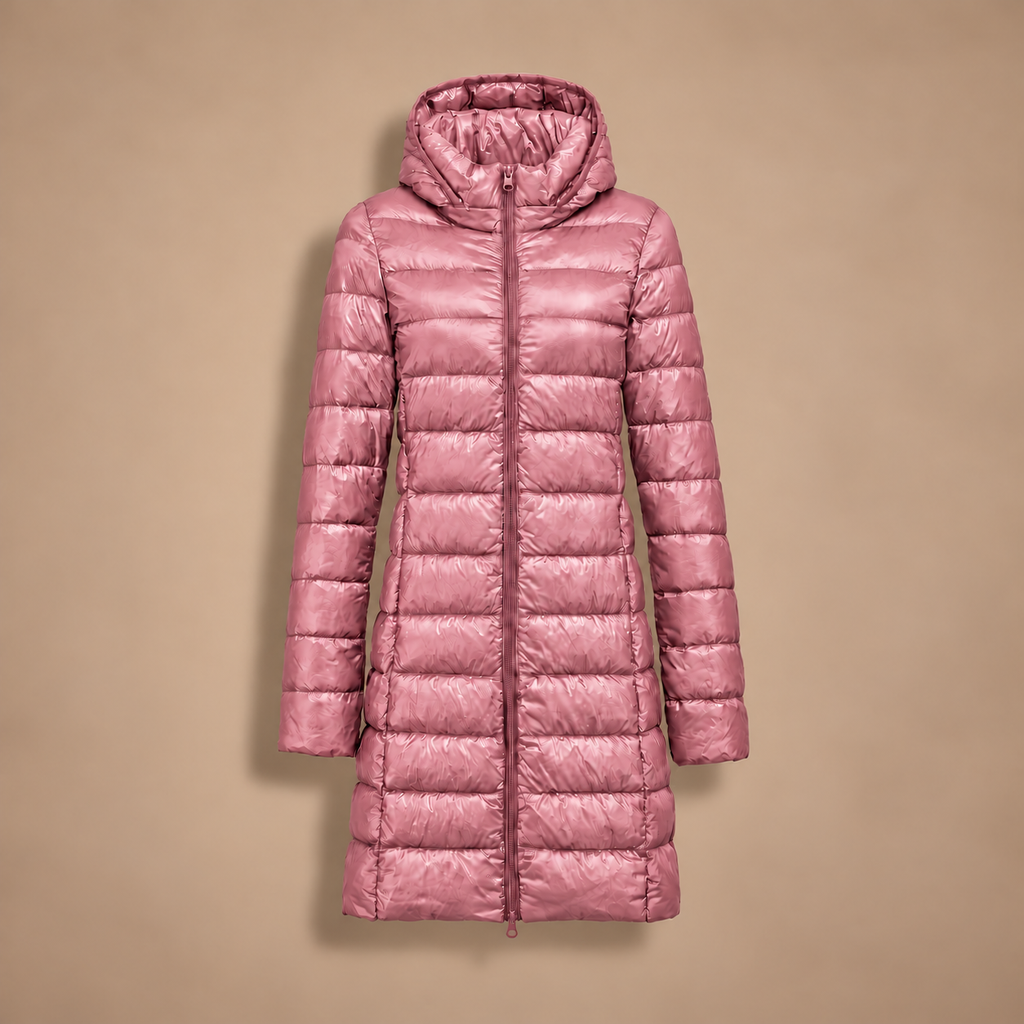 Holly | Damen Regenjacke Wasserdicht mit Kapuze und Reißverschluss