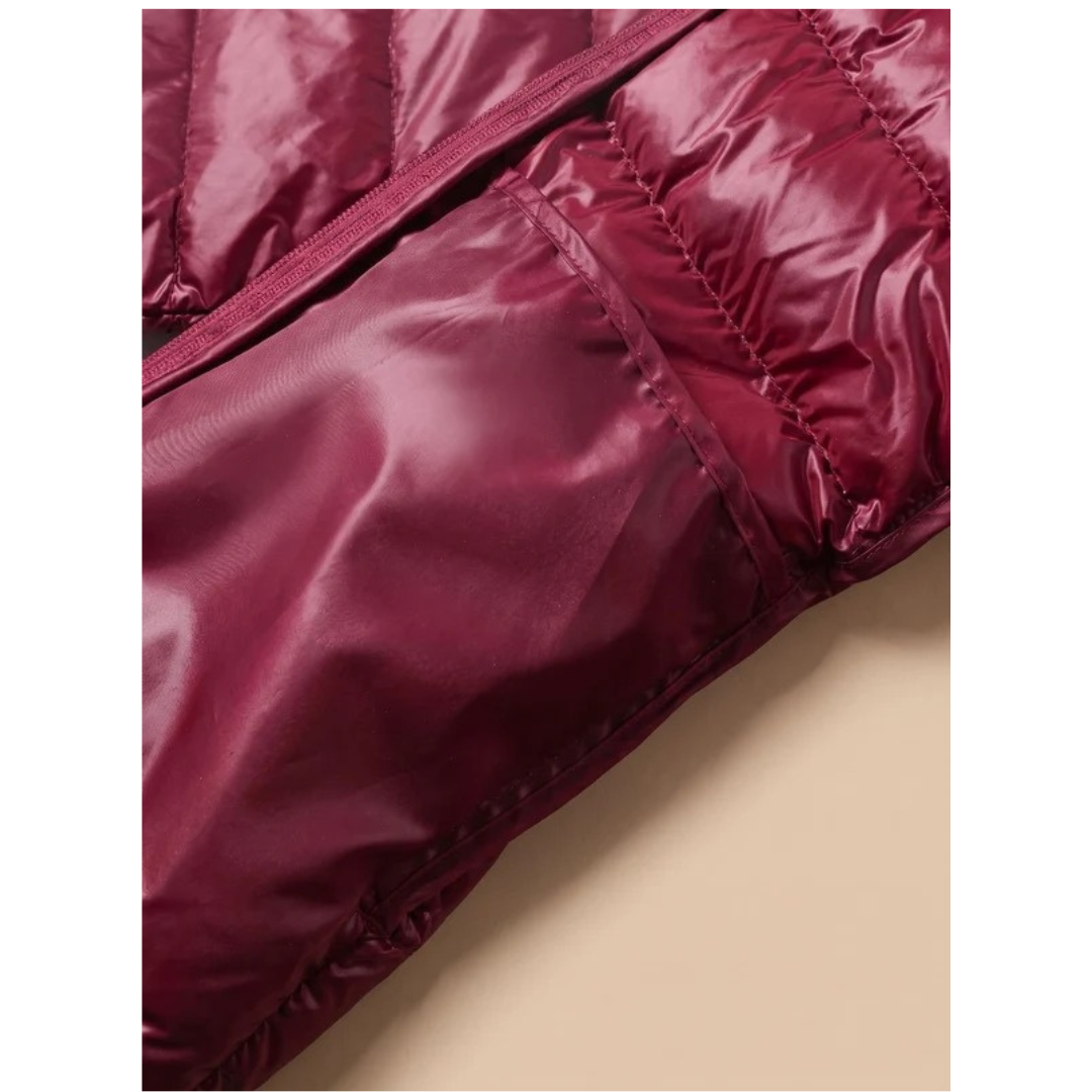 Holly | Damen Regenjacke Wasserdicht mit Kapuze und Reißverschluss