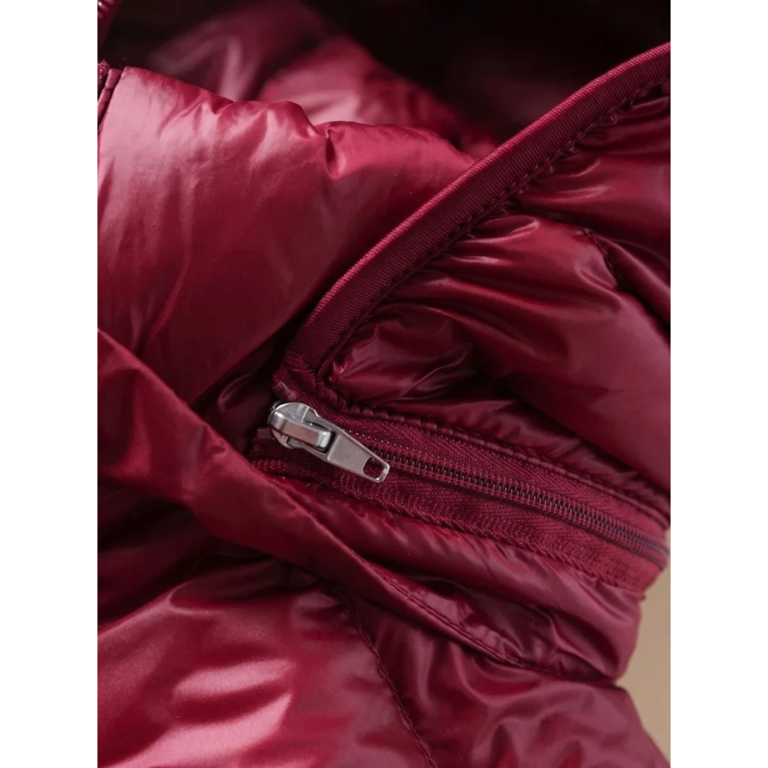 Holly | Damen Regenjacke Wasserdicht mit Kapuze und Reißverschluss