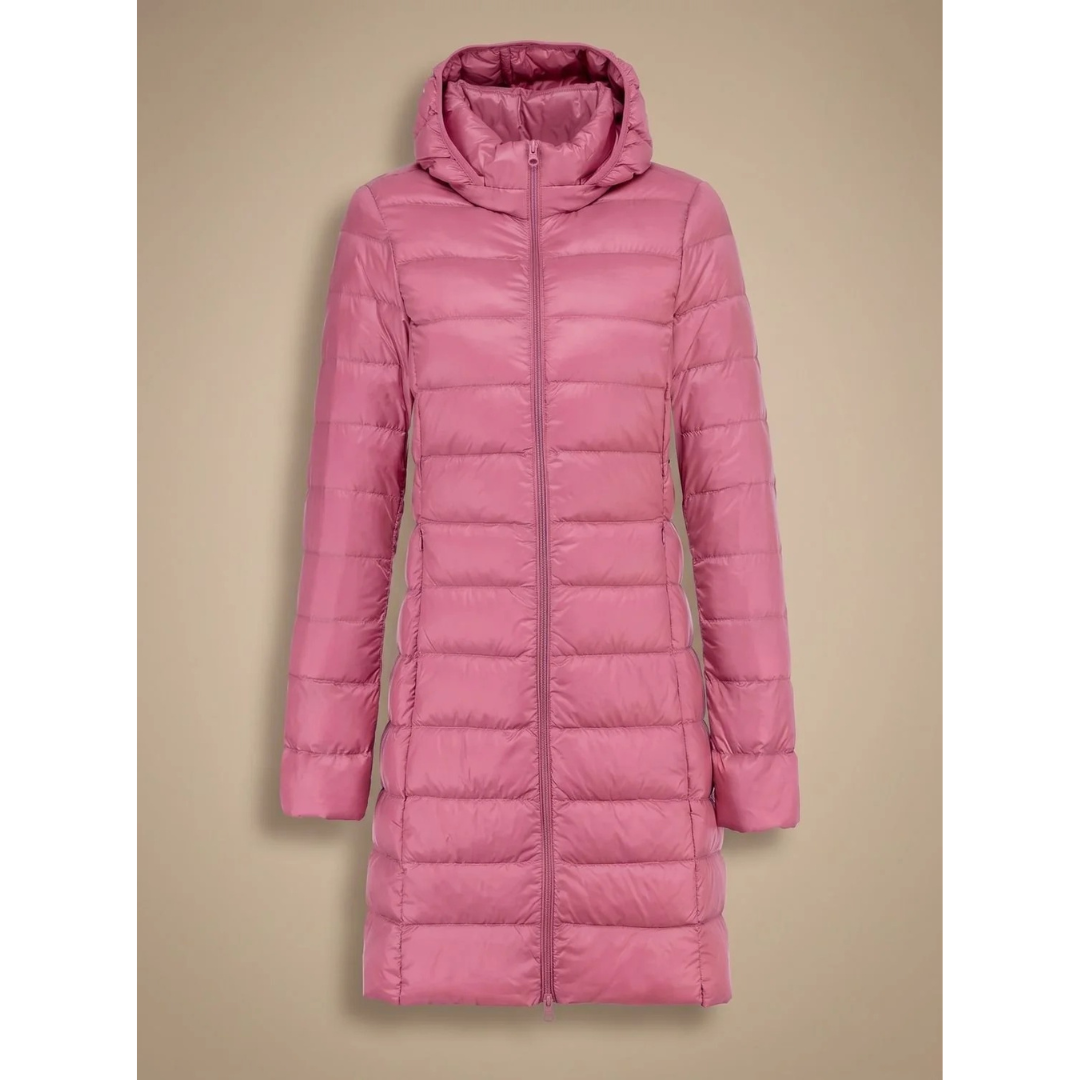 Holly | Damen Regenjacke Wasserdicht mit Kapuze und Reißverschluss