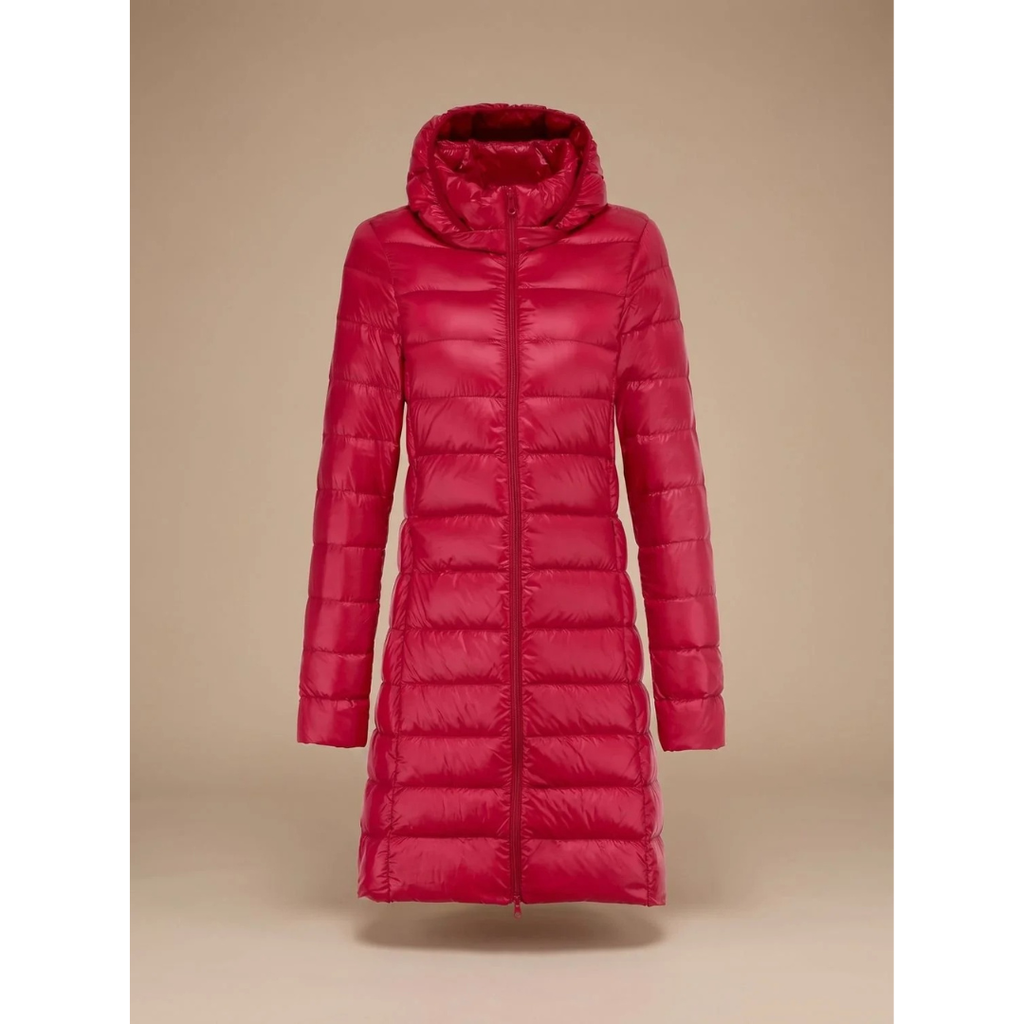 Holly | Damen Regenjacke Wasserdicht mit Kapuze und Reißverschluss
