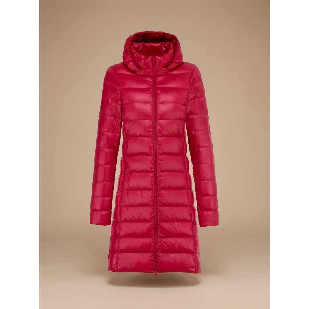 Holly | Damen Regenjacke Wasserdicht mit Kapuze und Reißverschluss