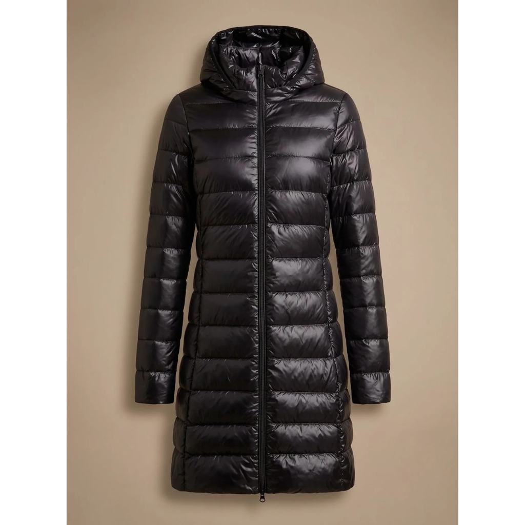 Holly | Damen Regenjacke Wasserdicht mit Kapuze und Reißverschluss