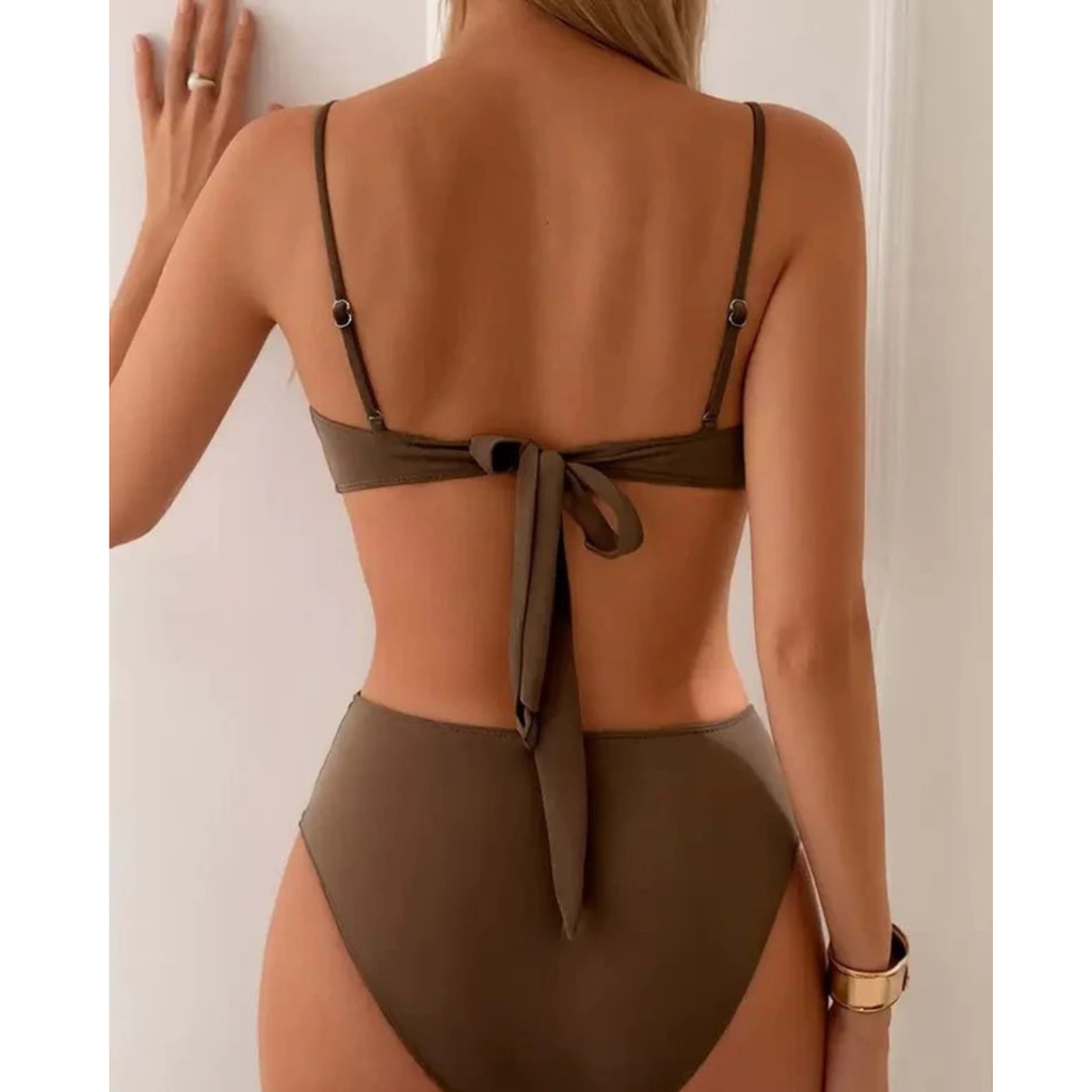Imani | Damen Stilvoller Bandeau Bikini