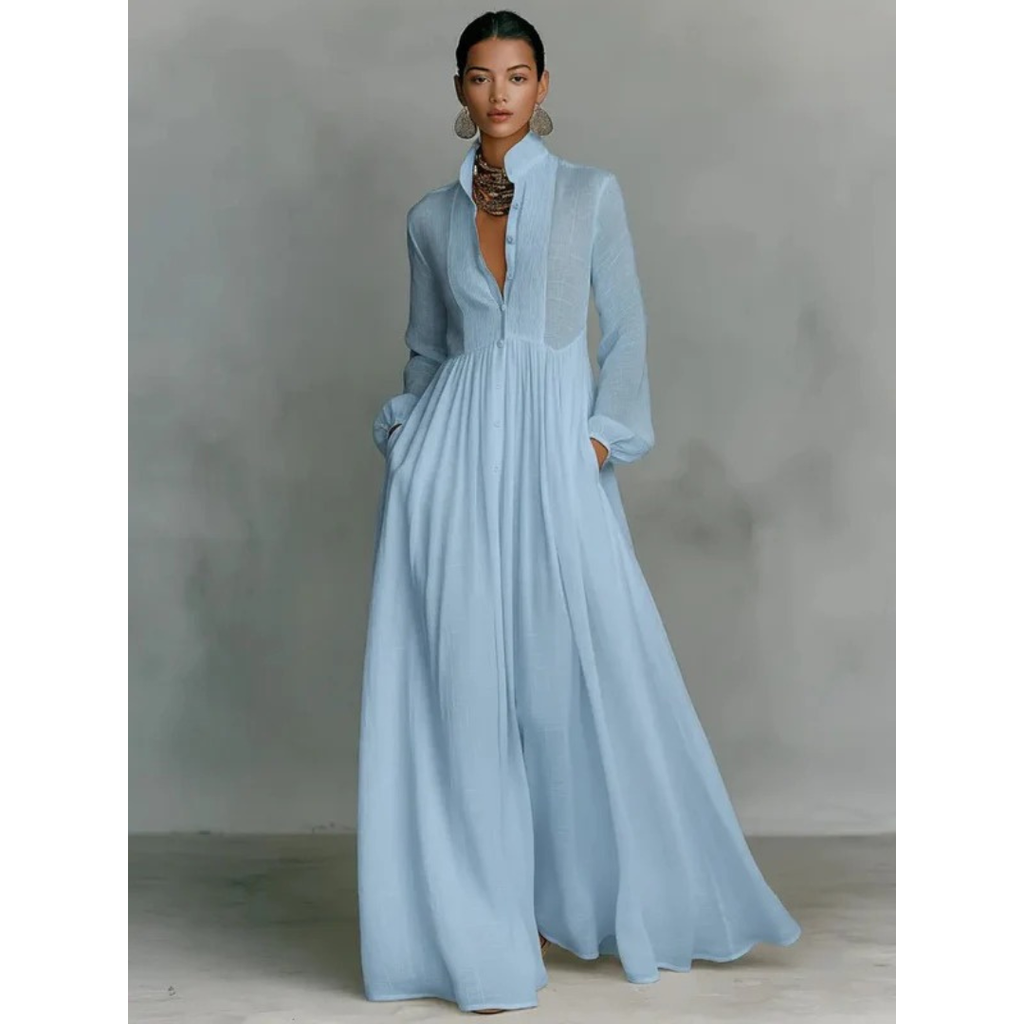 Ingeborg | Damen Locker Sommer Maxikleid