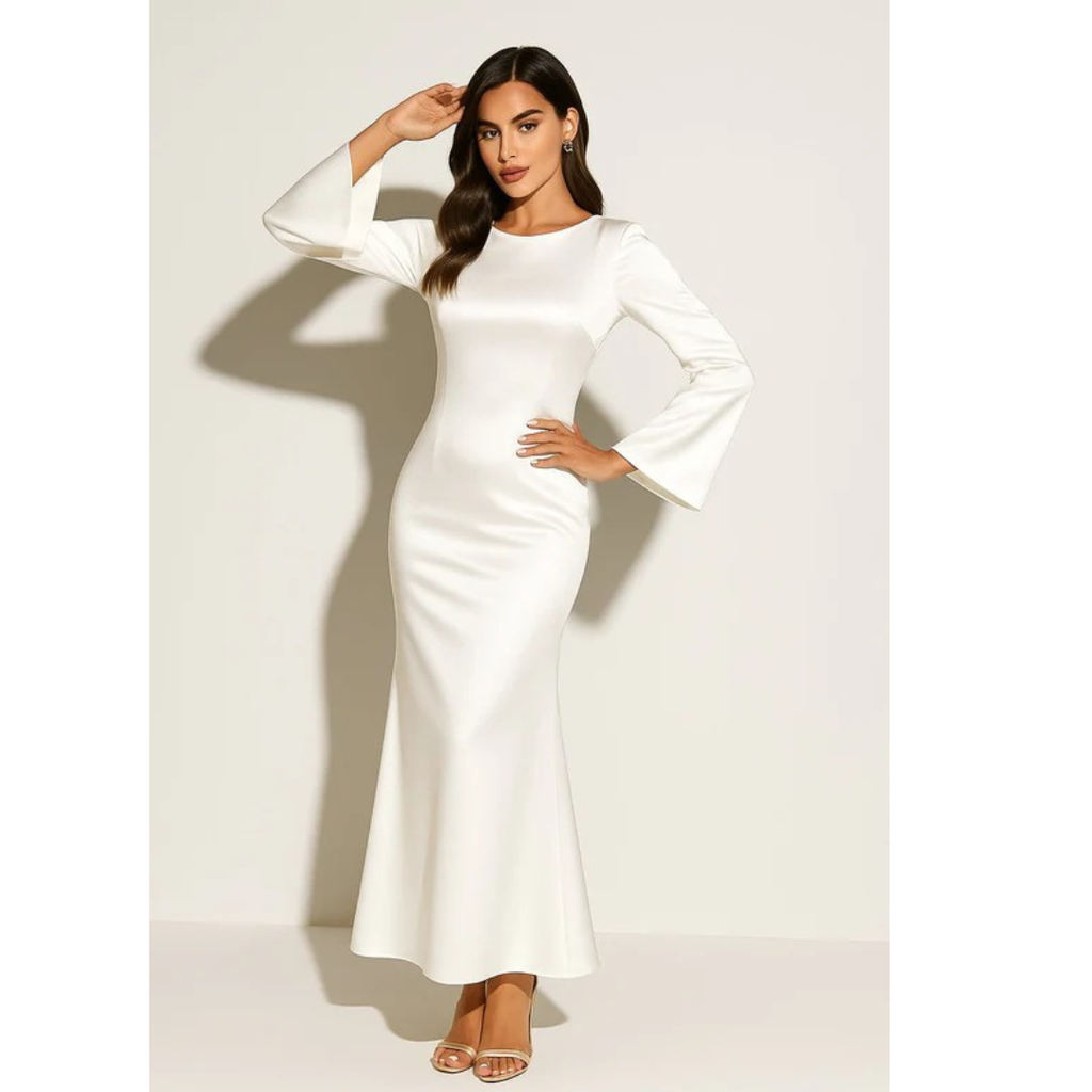 Inka | Damen Elegante Maxi Abendkleid
