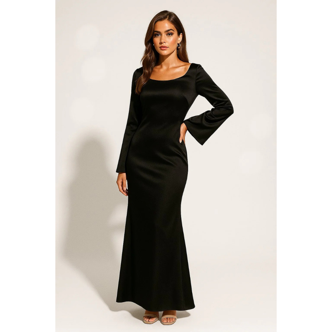 Inka | Damen Elegante Maxi Abendkleid