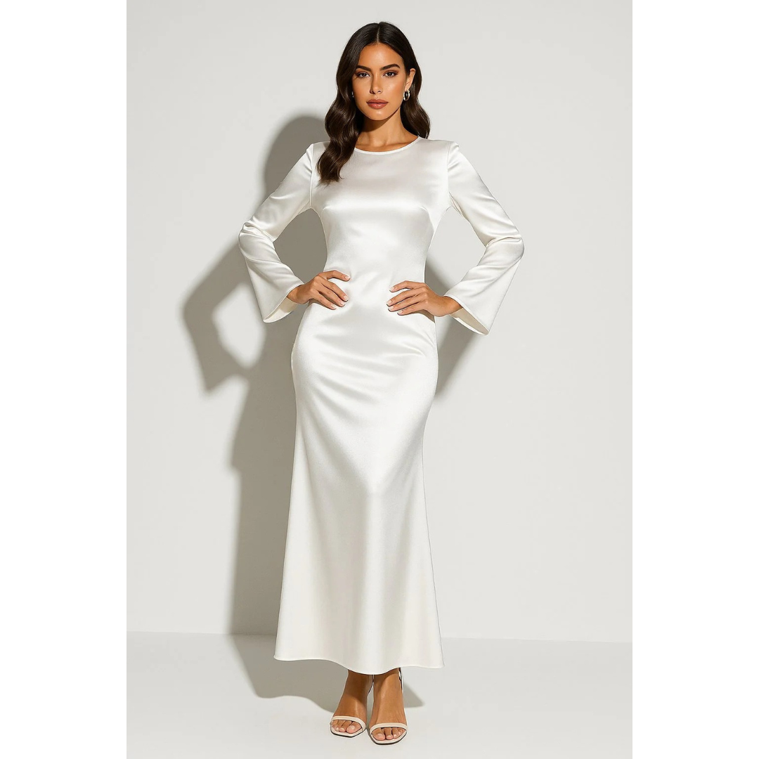 Inka | Damen Elegante Maxi Abendkleid