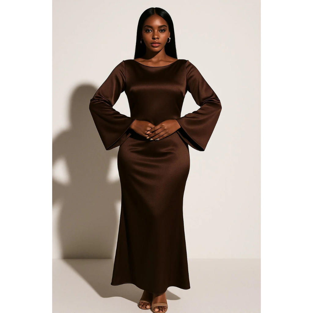 Inka | Damen Elegante Maxi Abendkleid