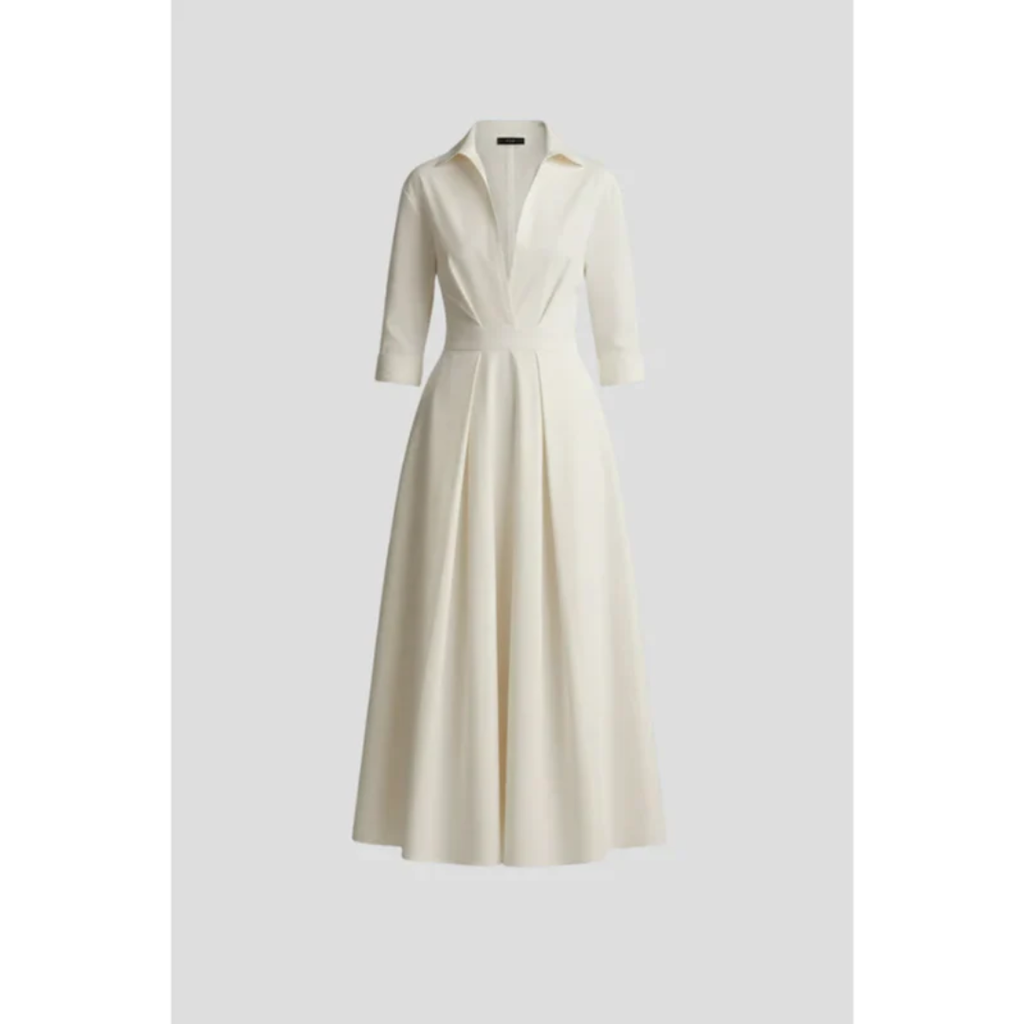 Irina | Damen Sommer Midikleid Elegant für Strand und Alltag