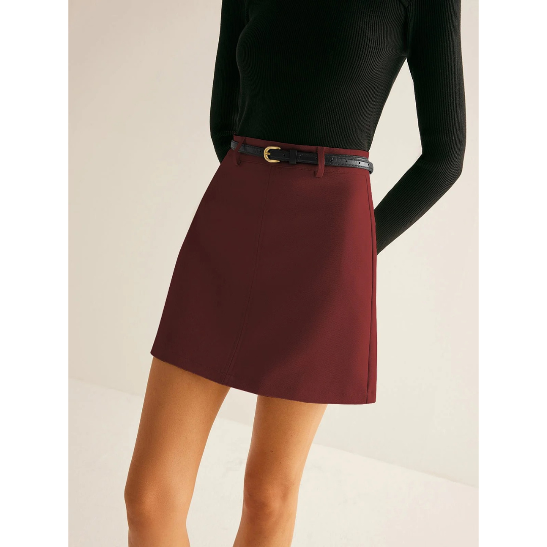 Iris | Damen Stilvoller Sommer Minirock