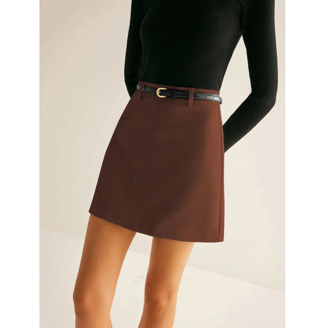 Iris | Damen Stilvoller Sommer Minirock