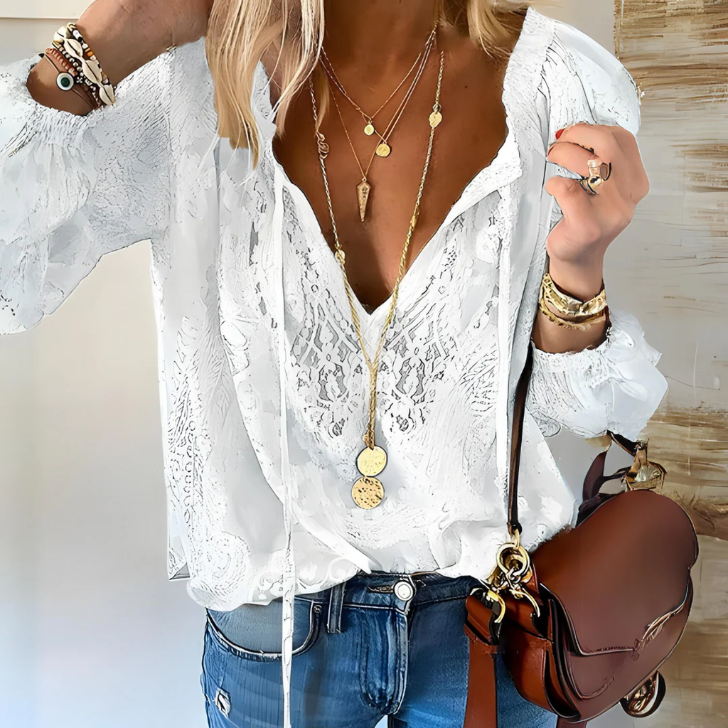 Irma | Damen Boho Bluse Für Sommer