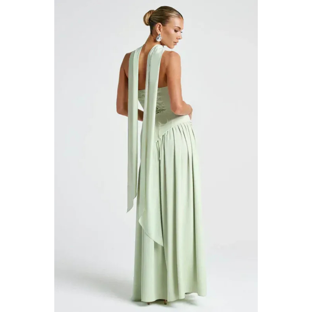 Irmelin | Damen Maxi Kleid Für Hochzeitsgast Klassisch Und Elegant