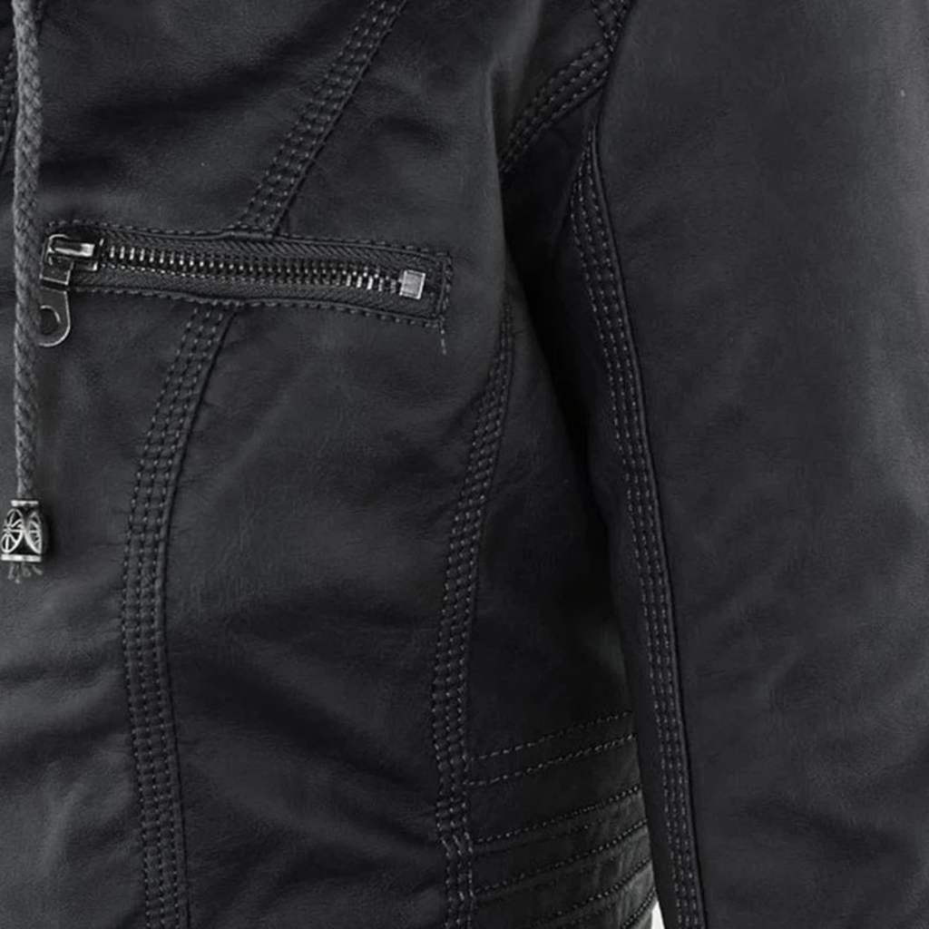 Isabella | Damen Jacke mit Kapuze für Freizeit