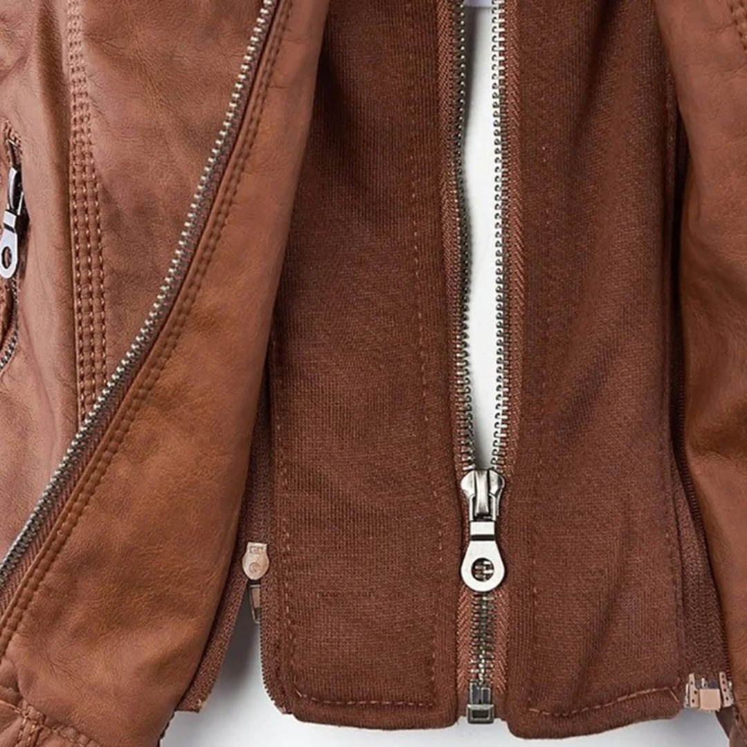 Isabella | Damen Jacke mit Kapuze für Freizeit