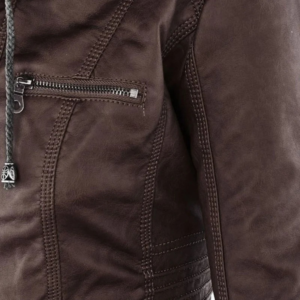 Isabella | Damen Jacke mit Kapuze für Freizeit