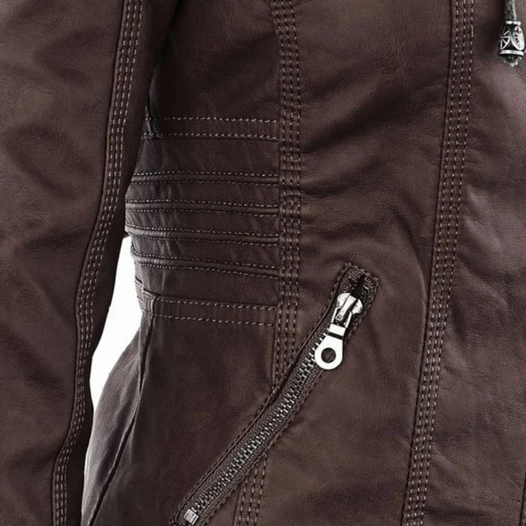 Isabella | Damen Jacke mit Kapuze für Freizeit