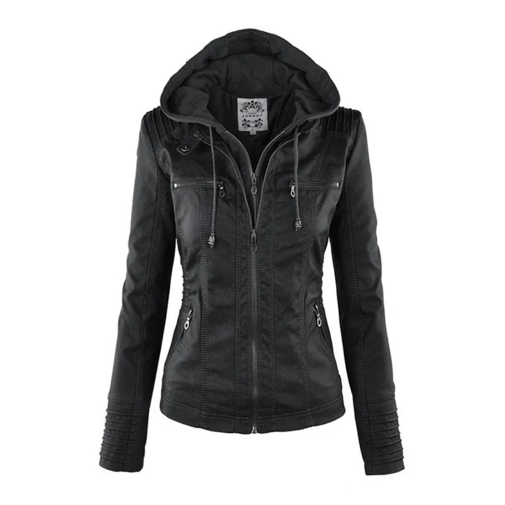 Isabella | Damen Jacke mit Kapuze für Freizeit