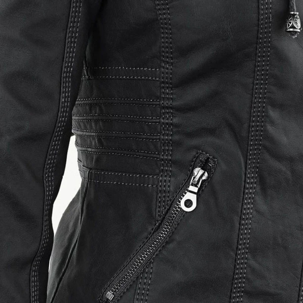 Isabella | Damen Jacke mit Kapuze für Freizeit